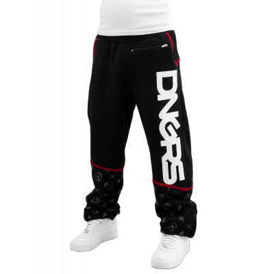 Dangerous DNGRS / Sweat Pant Crosshair Baggyfit Sweat Pants in black