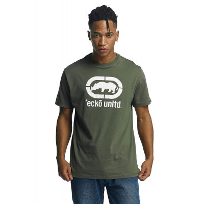 Ecko Unltd. tričko pánské T-Shirt Base in olive