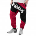 Dangerous DNGRS kalhoty pánské tepláky Toco Sweatpants Red/Black