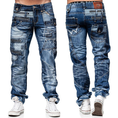 KOSMO LUPO kalhoty pánské KM001 džíny jeans