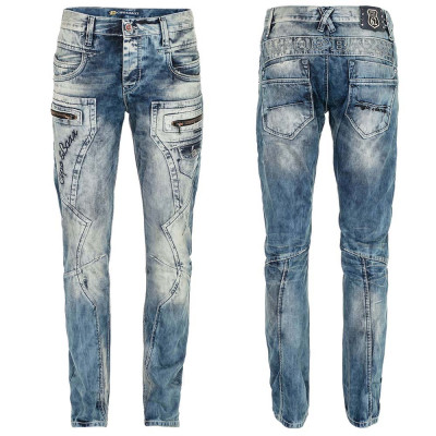 CIPO & BAXX kalhoty pánské C-1178 L:32 regular fit jeans džíny