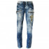 CIPO & BAXX kalhoty pánské CD293 regular fit L:34 jeans džíny