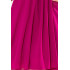 350-7 ALIZEE - szyfonowa sukienka z wiązaniem - FUKSJA