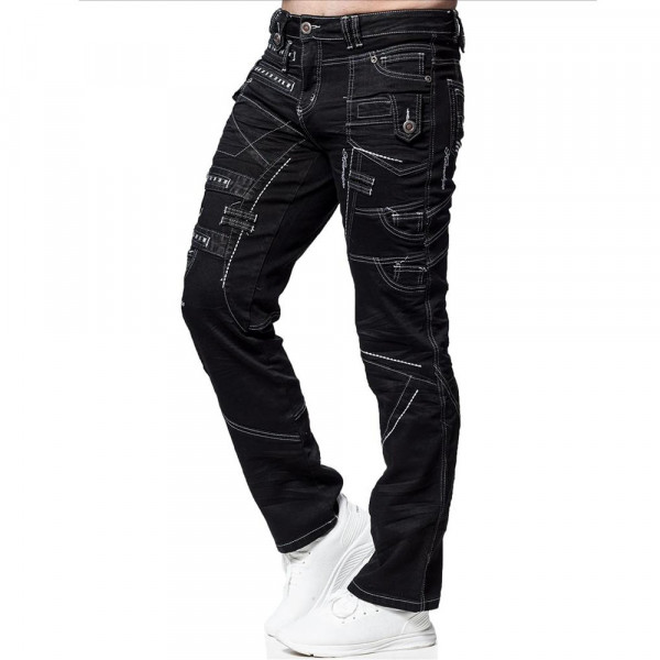 KOSMO LUPO kalhoty pánské KM001-1 džíny jeans