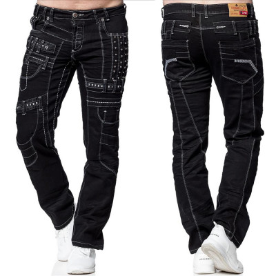 KOSMO LUPO kalhoty pánské KM8004-1 džíny, jeans