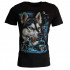HORRY tričko pánské 7101 svítící vlk