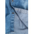 LAID BACK košile pánská 3689 jeans riflová