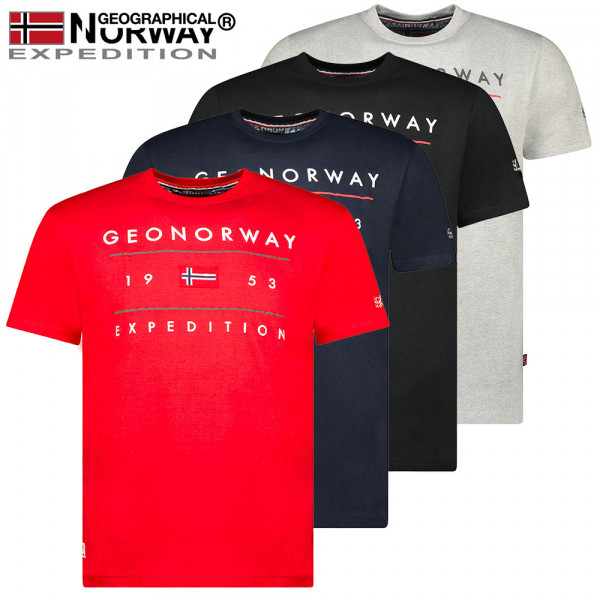GEOGRAPHICAL NORWAY tričko pánské JEZOLO MEN