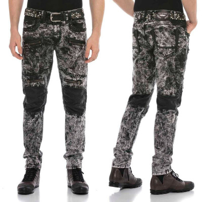 CIPO & BAXX kalhoty pánské CD568 L:34 jeans džíny