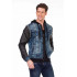 CIPO & BAXX bunda pánská C1290 jeans s kapucí