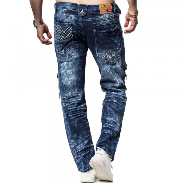 KOSMO LUPO kalhoty pánské KM8006 džíny, jeans