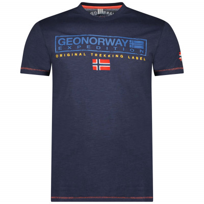 GEOGRAPHICLA NORWAY tričko pánské JASIC nadměrná velikost
