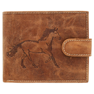 ALWAYS WILD peněženka dámská N992L-CHM HORSE kůže
