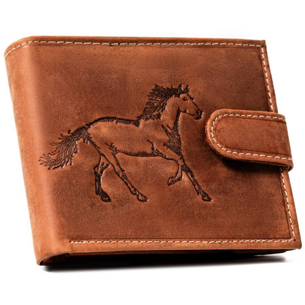 ALWAYS WILD peněženka dámská N992L-CHM HORSE kůže