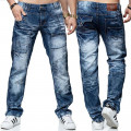 KOSMO LUPO kalhoty pánské KM070 L:32 jeans džíny