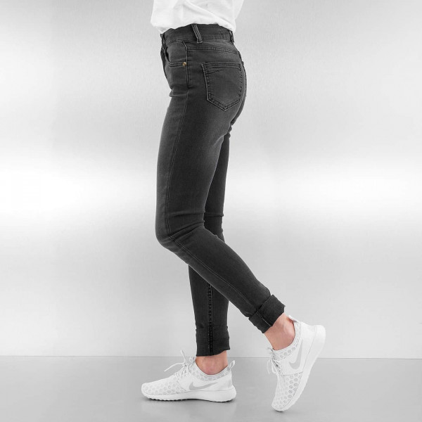 Just Rhyse High Waist Skinny Jeans Grey