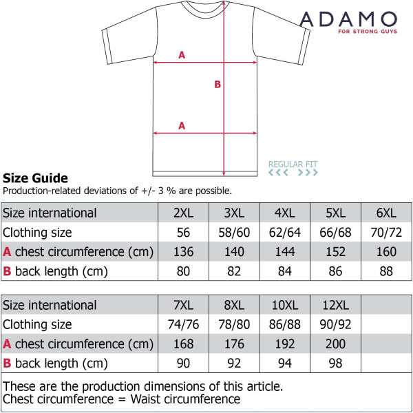 ADAMO tričko pánské SANDRO nadměrná velikost